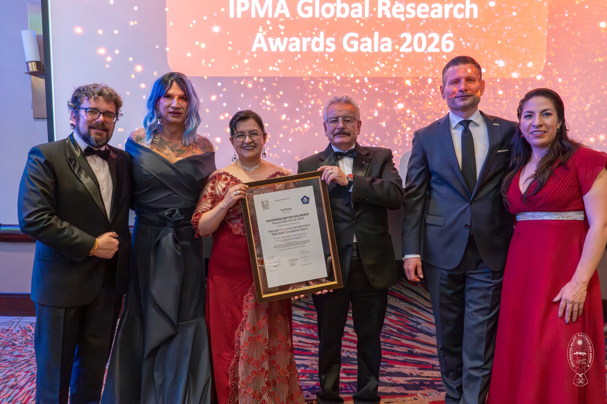 Certificación IPMA Delta obtenida por la UMSA